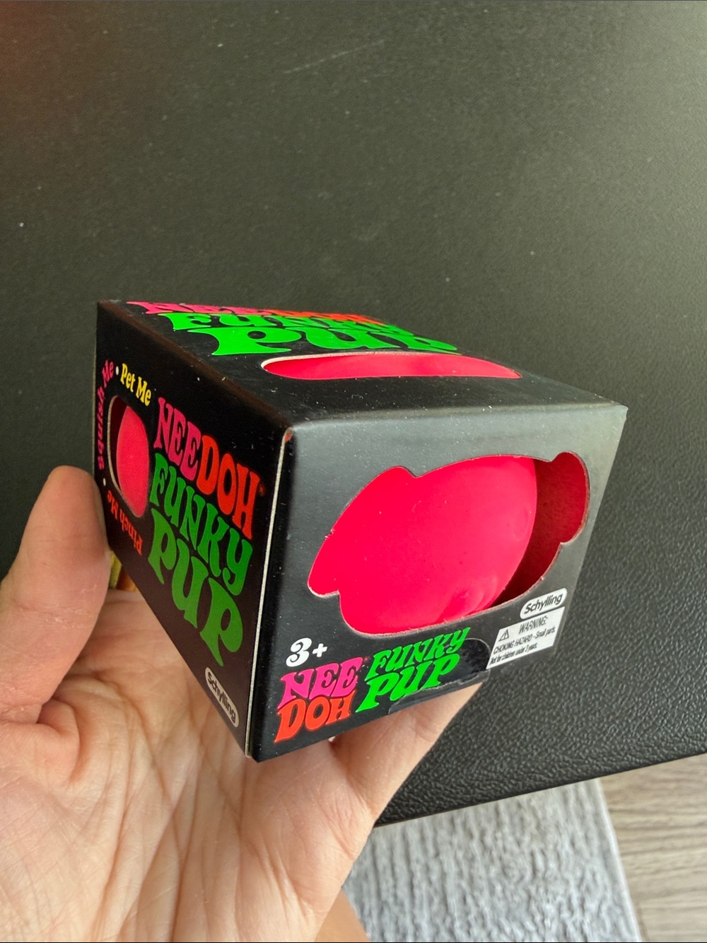 BNIB NeeDoh Funky Pup, Pink